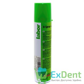 Оклюзионный (артикуляционный) спрей O-spray, зеленый - средство для маркировки поверхности (75 мл)