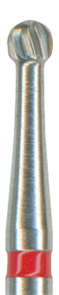 H41-016-FG Твердосплавный финир NTI, форма шаровидная, красное кольцо, стандарт