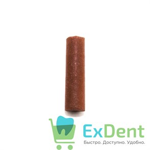 Полир силиконовый цилиндр для пластмассы и металла, коричневый (d 8 мм, h 25 мм)