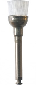 P1257 RA Щетка полировочная NTI белая (средняя жесткость) D = 7 мм, длина 7 мм