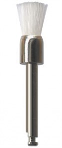 P1255 RA Щетка полировочная NTI белая (средняя жесткость) D = 4,5 мм, длина 7 мм