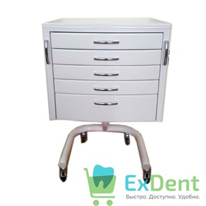 Стол стоматолога подкатной с 5 ящиками 14700