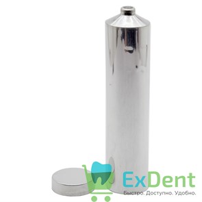 Гильза аллюминиевая мягкая с крышкой для прибора PR0-JET (d 25 мм, длина 100 мм) (1 шт)