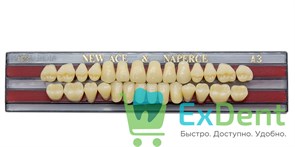 Гарнитур акриловых зубов A3, O2, Naperce и New Ace (28 шт)