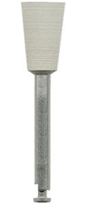 Полир (головка резиновая) P19035 RA, серый, чаша - для окончательного полирования композитов 19353