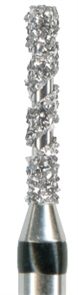 836-012TSC-FG Бор алмазный NTI, стандартный хвостик, форма цилиндр, сверхгрубое зерно