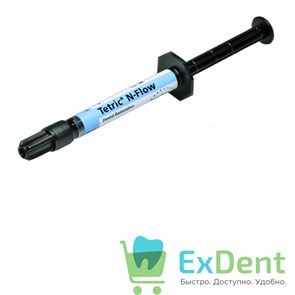 Tetric (Тетрик) N-Flow B2 эмаль - светоотвержд. рентгеноконтрастный текучий наногибридный ком. (2 г) 13668