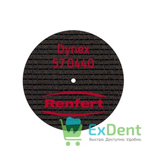 Диск Dynex отрезной, армированный стекловолокном, для металлов, 0,4 x 40 мм (20 шт)