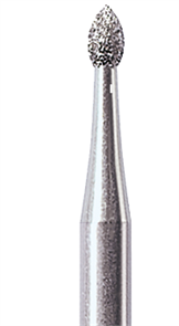 366-016M-HP Бор алмазный NTI, форма бутон, среднее зерно