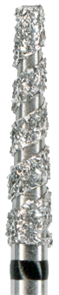 848-018TSC-FG Бор алмазный NTI, стандартный хвостик, форма конус круглый кант, сверхгрубое зерно