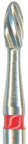 H379GK-014-FG Твердосплавный финир NTI, форма олива, безопасная верхушка