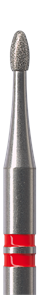 K379-014F-HP Бор алмазный NTI, форма олива, мелкое зерно
