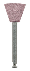 Полир (головка резиновая) P1934 RA, розовый, чаша - для предварительного полирования композитов 17921