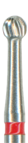 H41-018-FG Твердосплавный финир NTI, форма шаровидная, красное кольцо, стандарт