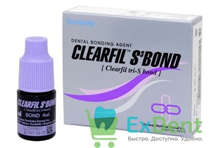 Clearfil (Клеарфил) tri-S Bond Kit - однокомпонентный самопротравливающий светоотв. адгезив (4 мл)