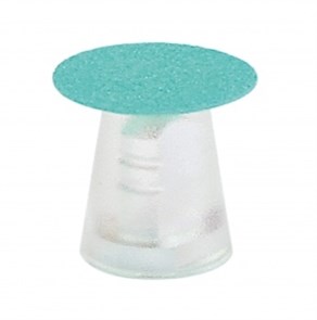 FlexiPol (Флексипол)  PC1261G - диски (полиры) для композитов зеленые, грубые, односторонние(100 шт) 19213