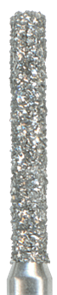 837KR-012SC-FG Бор алмазный NTI, форма цилиндр, круглый кант, сверхгрубое зер