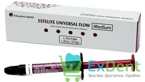Estelite (Эстелайт) Universal Flow Medium L OPA3 - композитный материал средней текучести (3 г) 18171