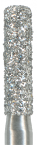 836KR-014F-FG Бор алмазный NTI, форма цилиндр круглый кант, мелкое зерно