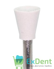 Полир Kagayaki Ensmart Pin - белый (грубая) чаша, металл, для финишной полировки композита (1шт)