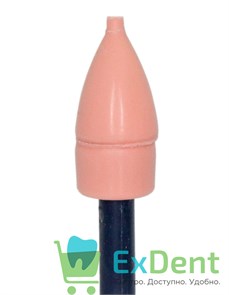 Полир Kagayaki Ensmart Pin - розовый (мелкая) пламя, для финишной полировки композита (1 шт)