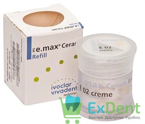 IPS e.max Ceram Essence - 02 порошковый краситель кремовый (5 г)