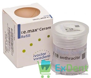 IPS e.max Ceram Essence - 18 порошковый краситель антрацит (5 г)