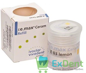 IPS e.max Ceram Essence - 03 порошковый краситель лимонный (5 г)