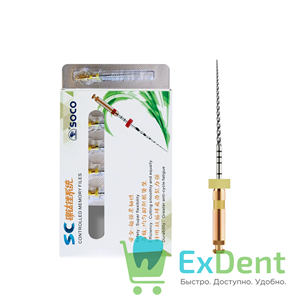 SOCO SC 1001 (Соко СК) машинные файлы с памятью формы, 04/20, 31 мм, блистер (6 шт) 18922