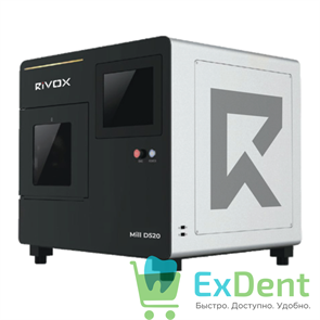 Стоматологический фрезерный станок Rivox Mill D520, 5-осевой, для сухого фрезерования 1,8 КВт 23481