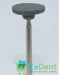 Камень силикон-карбидный, для обработки керамики и металлов, MEDIUM диск (13*2мм)