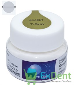 Zeo Ce Light Accent (Акцент ) T-Gray - для создания цветовых эфектов дентина и эмали (20 г)