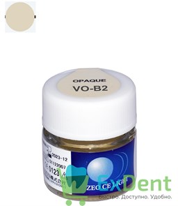 Zeo Ce Light Opaque (Паста опак) VO-B2 - для перекрытия цвета металла под цвет дентина (3.5 г)
