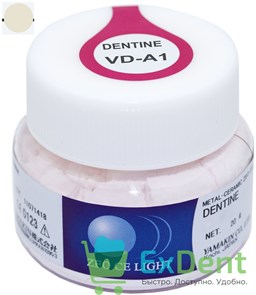 Zeo Ce Light Dentine (Дентин) VD-A1 - порошок, для создания формы и основного цвета (50 г)