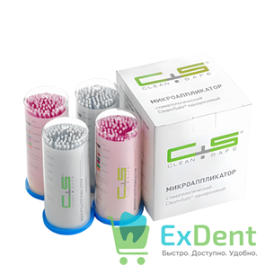 {{photo.Alt || photo.Description || 'Аппликаторы Микробраш Clean Safe Super Fine (1 мм) - белый или розовый (4 * 100 шт)'}}