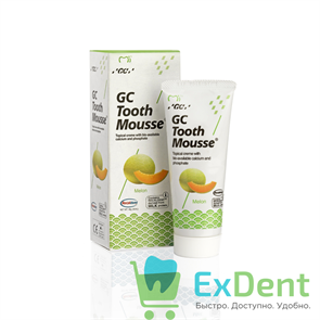Tooth mousse (ТуссМусс) - мусс для реминерализации зубов, Дыня (40 г)