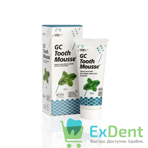 Tooth mousse (ТуссМусс) - мусс для реминерализации зубов, Мята (40 г)