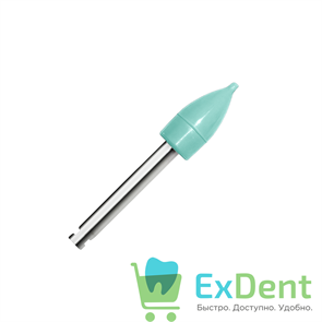 Полир Kagayaki Ensmart Pin - зеленый (средняя) пуля, металл, для финишной полировки композита (10шт)
