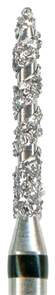 {{photo.Alt || photo.Description || '885-012TSC-FG Бор алмазный NTI, стандартный хвостик, форма цилиндр, остроконечный, сверхгрубое зерно'}}