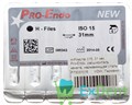 H-Files №15, 31 мм, Pro-Endo, расширитель канала, нержавеющая сталь, нестерильные (6 шт) - фото 11453
