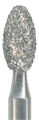 379-023C-FG Бор алмазный NTI, форма олива, грубое зерно - фото 12246