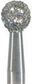 801-025M-RA Хирургический инструмент NTI, форма шаровидная, среднее зерно, без кольца/синее - фото 12266