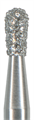 830-014F-FG Бор алмазный NTI, форма грушевидная, мелкое зерно - фото 12328