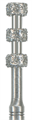 834-021M-FG Бор алмазный NTI, форма маркер глубины, среднее зерно - фото 12346