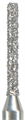 836KR-008M-FG Бор алмазный NTI, форма цилиндр круглый кант, среднее зерно - фото 12366