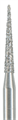 858-012M-FG Бор алмазный NTI, форма конус, остроконечный, среднее зерно - фото 12474