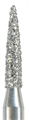 861-012F-FG Бор алмазный NTI, форма пламевидная, мелкое зерно - фото 12487