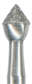 970-023F-FGM Бор алмазный NTI, хвостовик мини, форма окклюзионная, сверхмелкое зерно - фото 12596