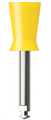 P1242 RA Полир (головка силиконовая), желтая, средняя чаша NTI - фото 12835