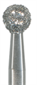 C801-025M-HP Хирургический инструмент NTI, форма шаровидная, среднее зерно, без кольца/синее - фото 13062